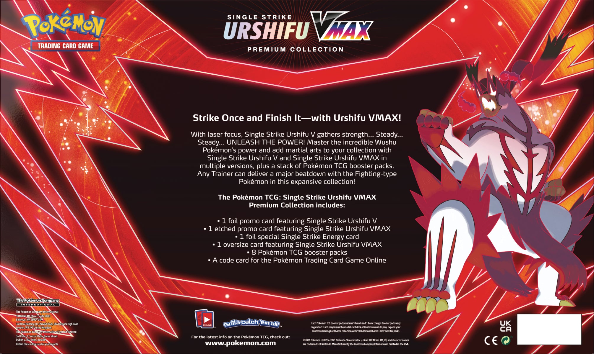 Single/Rapid Strike Urshifu VMAX Premium Collections