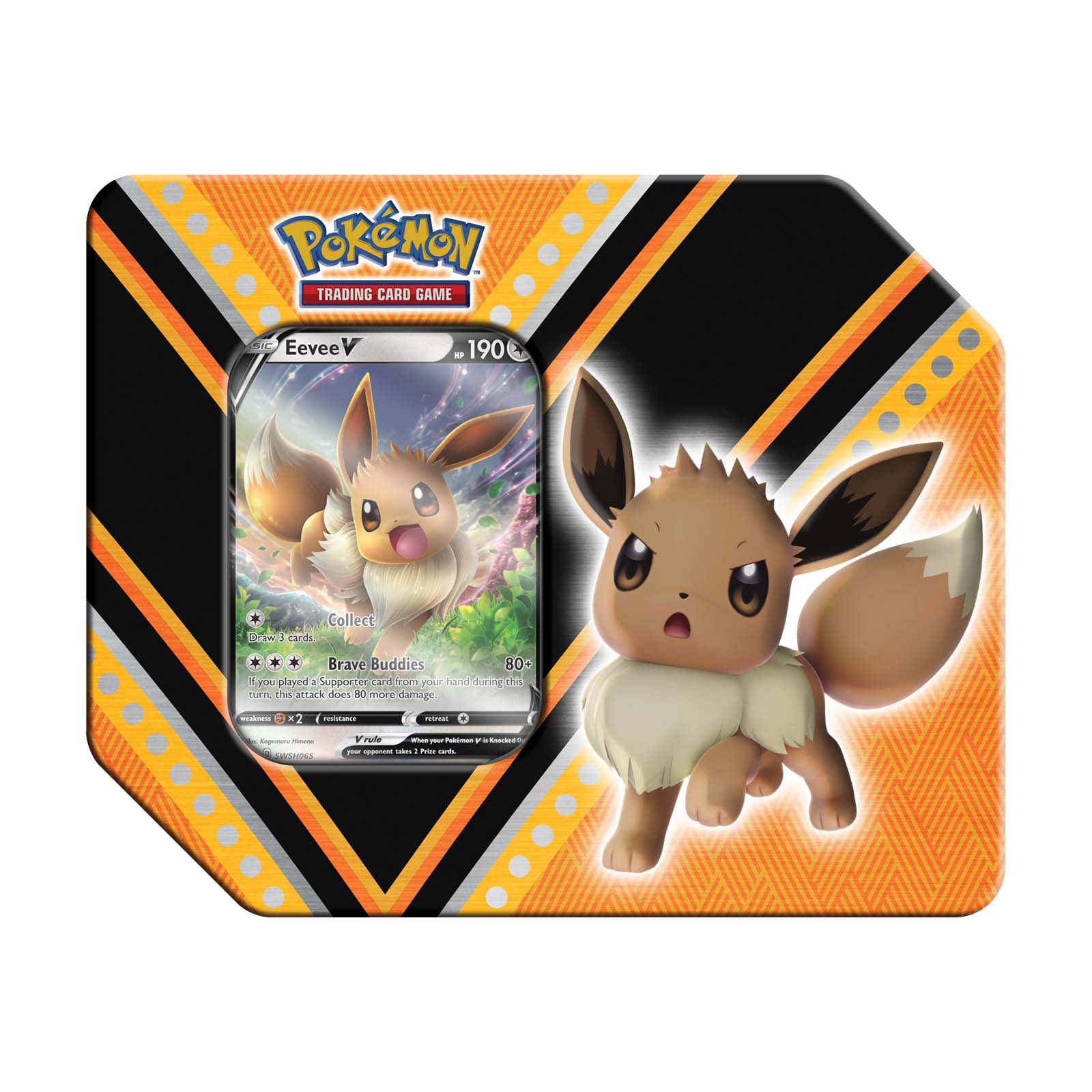 V Powers Tins (Pikachu, Eternatus & Eevee)