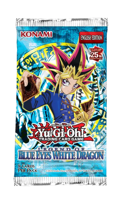 YuGiOh! Legendary Collection: 25th Anniversary Classic Booster - Legend of Blue Eyes White Dragon Booster Boxes & Packs