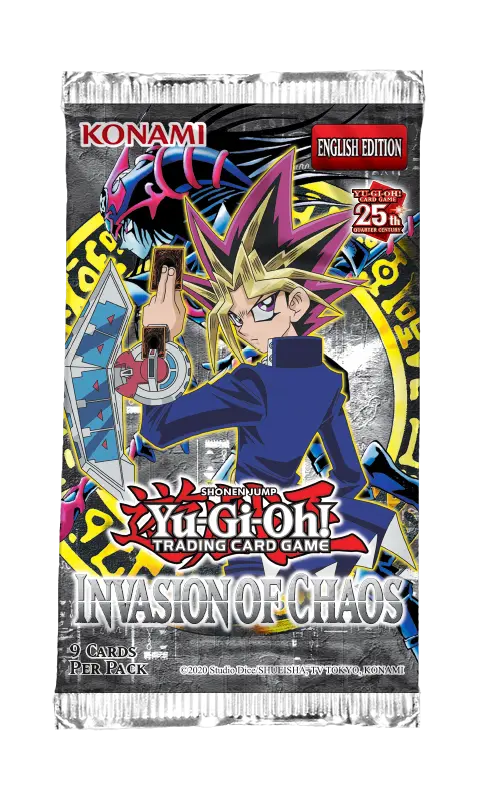 YuGiOh! Legendary Collection: 25th Anniversary Classic Booster - Invasion of Chaos Booster Boxes & Packs