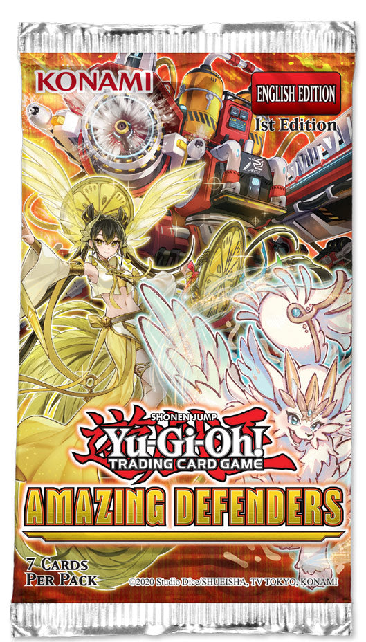 YuGiOh! Amazing Defenders (1st Edition) Booster Boxes & Packs