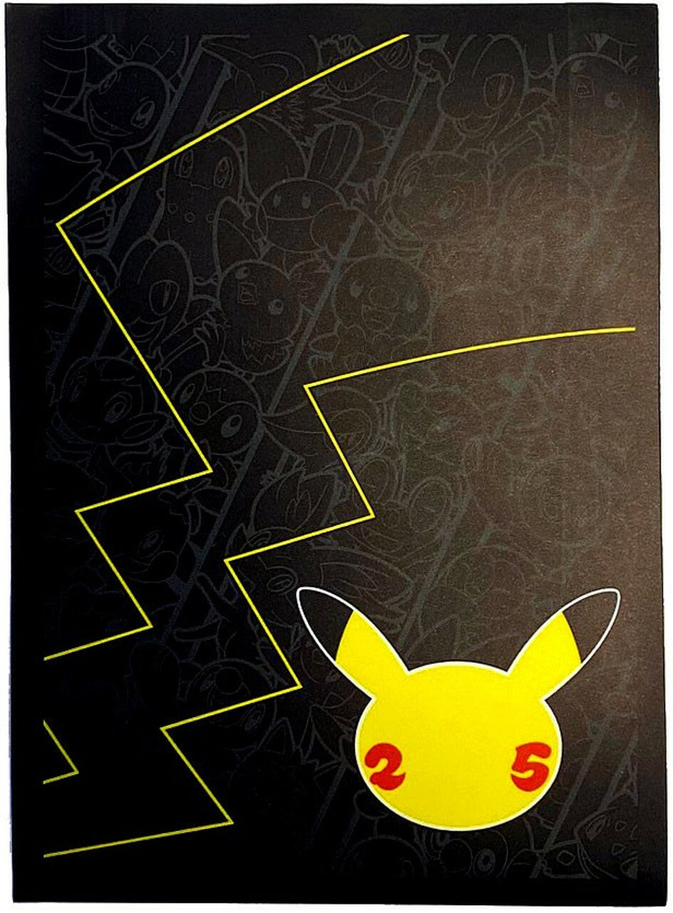 pokemon 25th anniversary card sleeves Japan Getting TCG Accessories Celebrating TCG's Anniversary! - PokeBeach the company is launching several products to celebrate the event Japanese Pokmon 25th Anniversary Golden