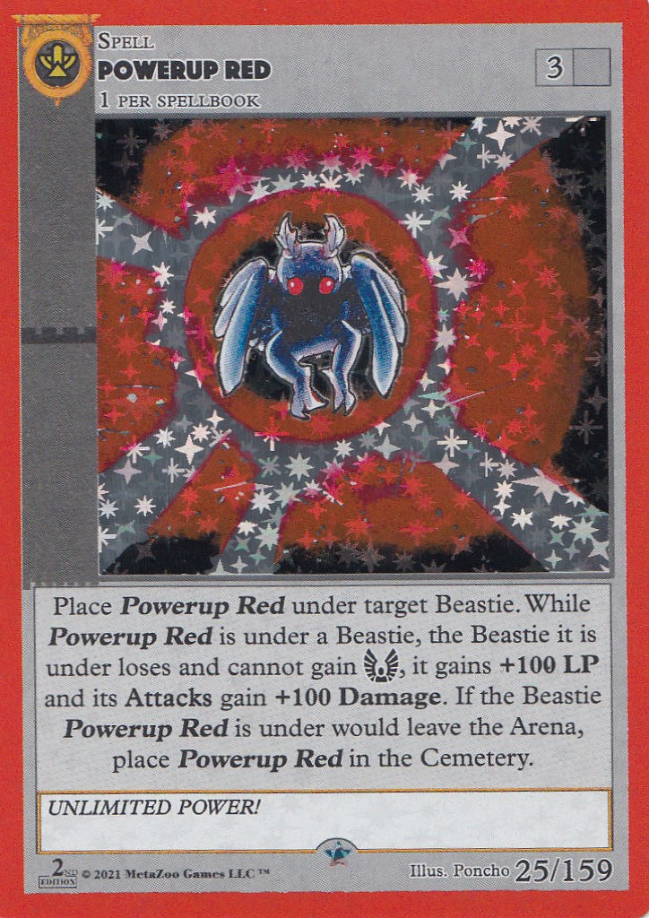 Powerup Red [Cryptid Nation Second Edition]