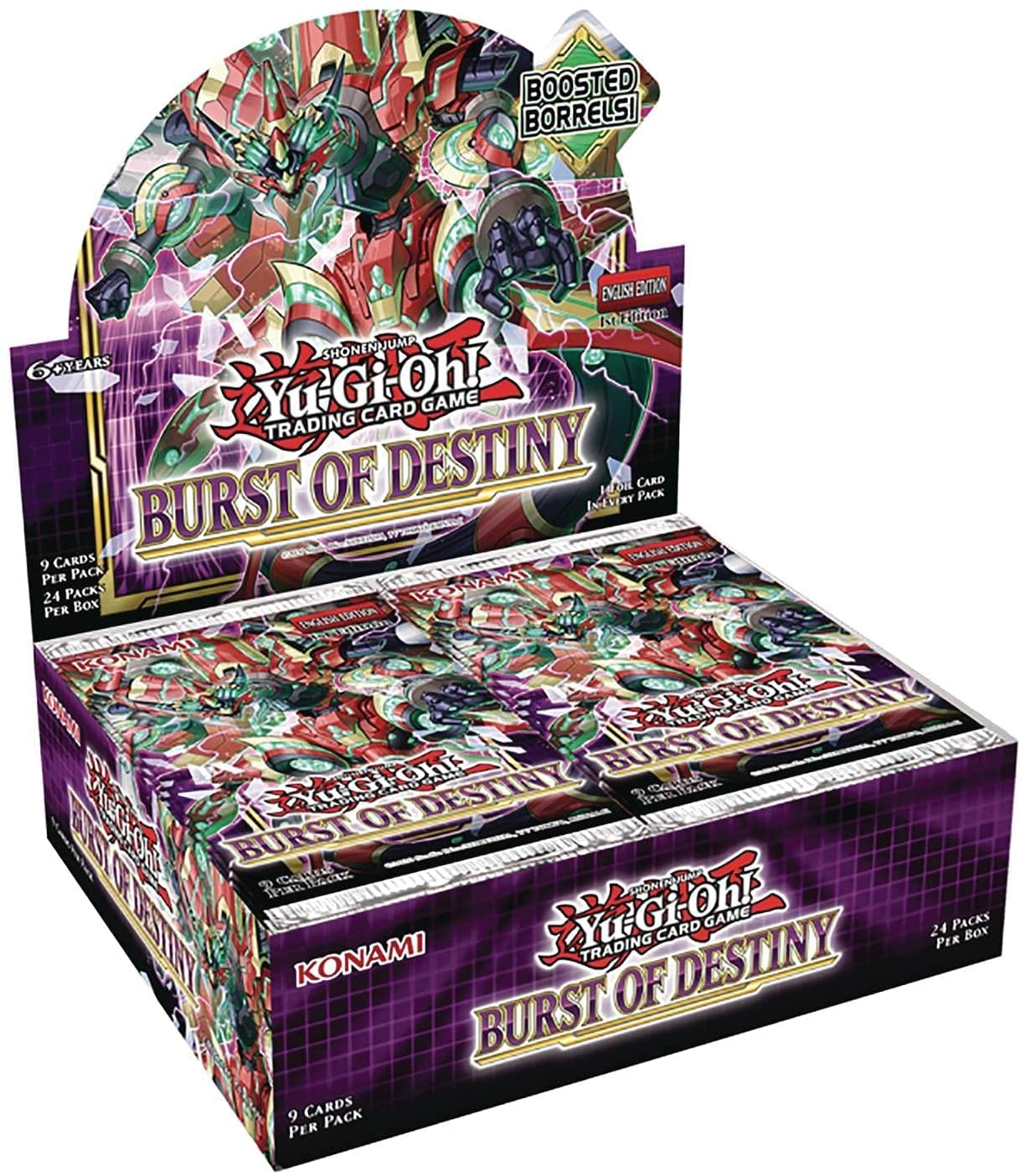 YuGiOh! Burst of Destiny Booster Packs & Boxes