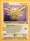 Zapdos (15/62) (Corrected Version) [Fossil Unlimited]