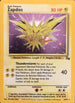 Zapdos (15/62) (Corrected Version) [Fossil Unlimited]
