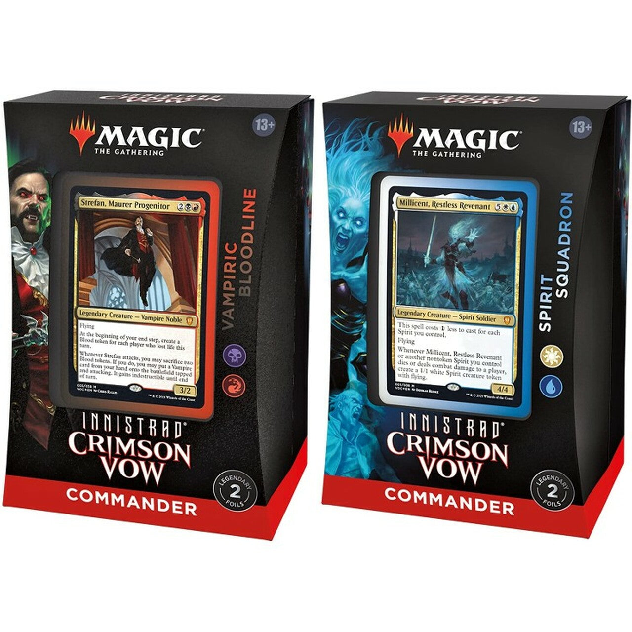 Magic the Gathering: Crimson Vow - Commander Decks & Cases