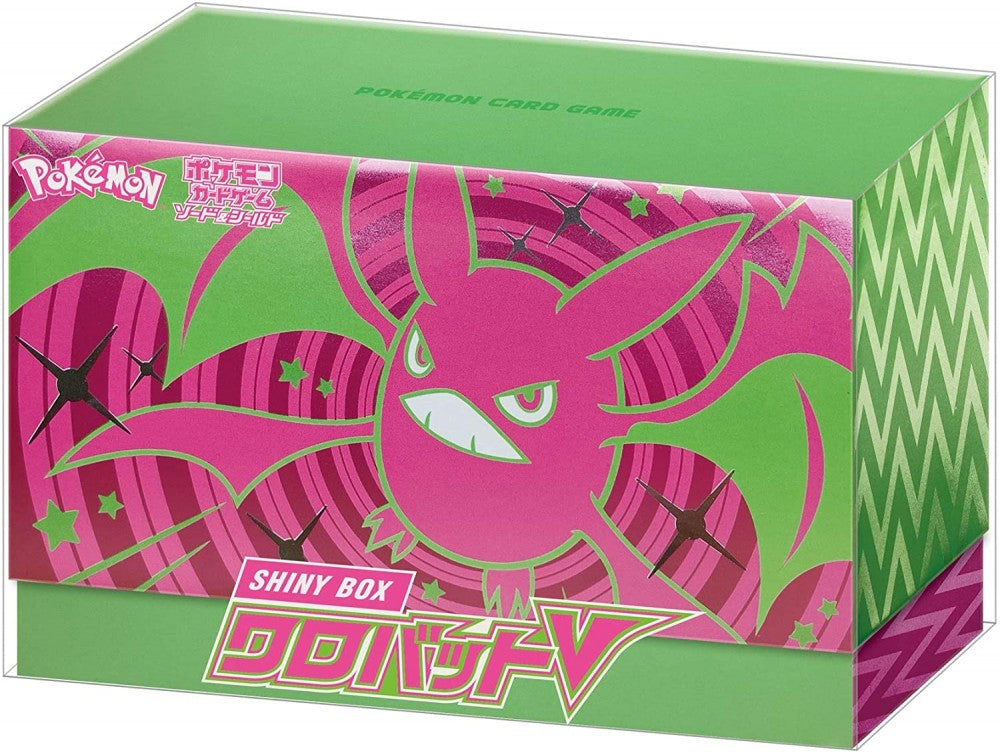 Japanese Pokémon - s4a - Shiny Star V: Shiny Crobat V Box (ETB ...