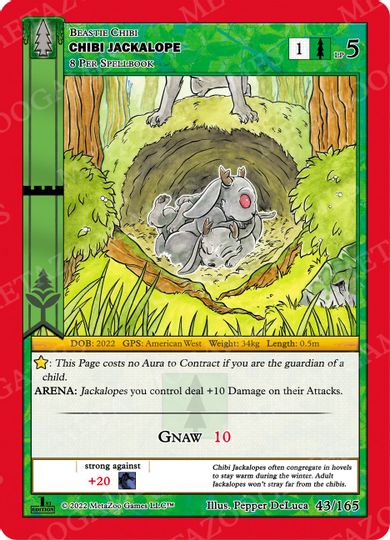 Chibi Jackalope [Cryptid Nation: Wilderness]