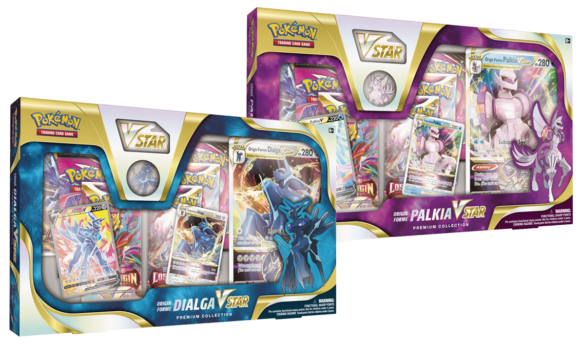 Premium Collection V-ASTRO Dialga / Palkia Origin Forme - English - Pokemon  TCG Pokemon Tcg - AliExpress