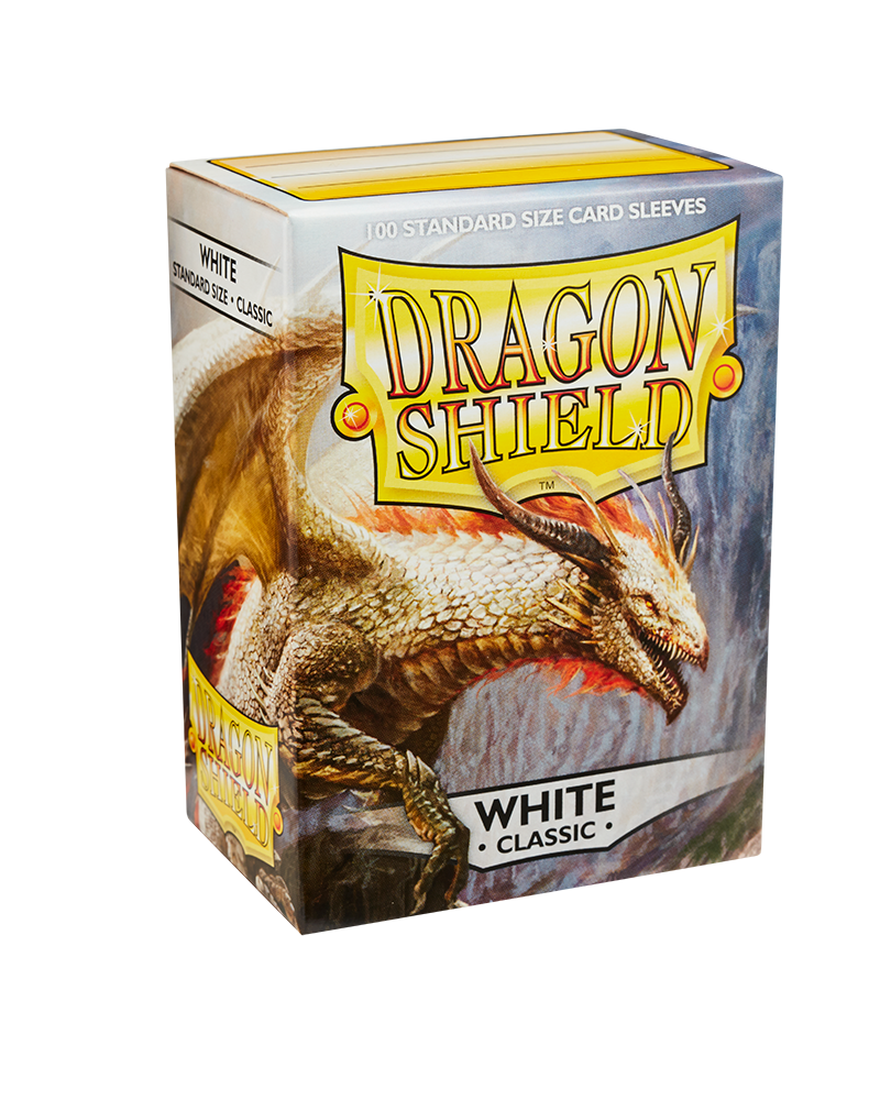 Dragon Shield Classic - White - 100ct