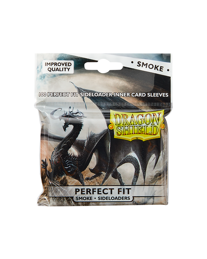 Dragon Shield Perfect Fit Sideloader - Smoke - 100ct