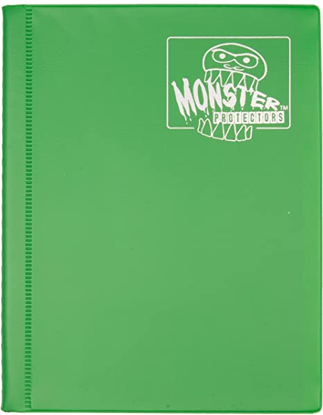 Monster Binder - 4 Pocket Trading Card Album (Anti-Theft Pockets Hold 160+ Cards)