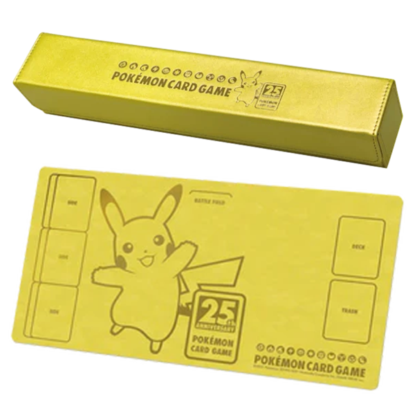 Japanese Pokémon 25th Anniversary Golden Box Playmat – Pokemon Plug