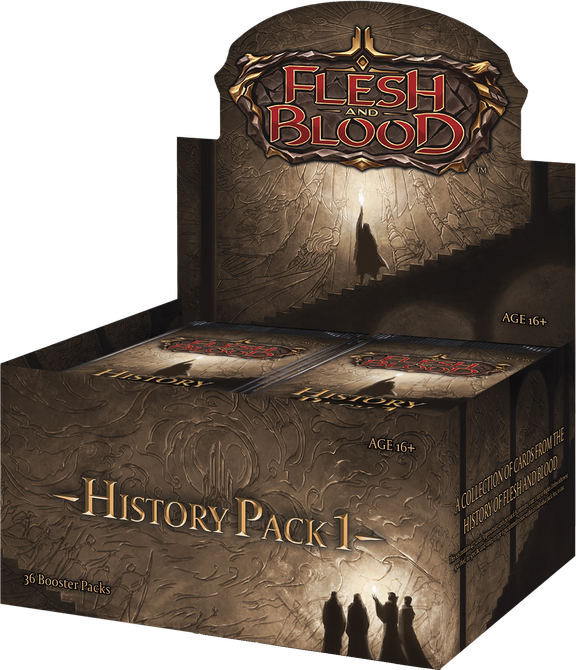 Flesh & Blood TCG: History Pack 1 Booster Packs & Boxes