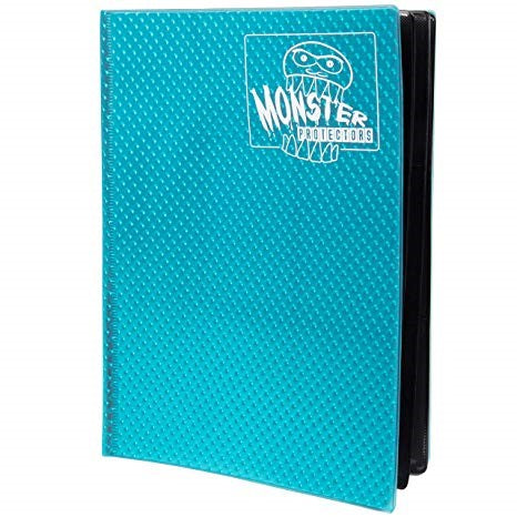 Monster Binder - 4 Pocket Trading Card Album (Anti-Theft Pockets Hold 160+ Cards)