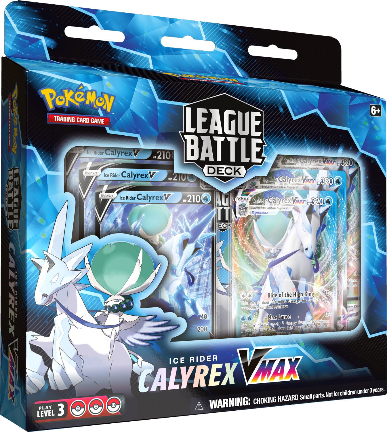 Pokémon TCG: Calyrex VMAX Ice Rider OR Shadow Rider League Battle Deck