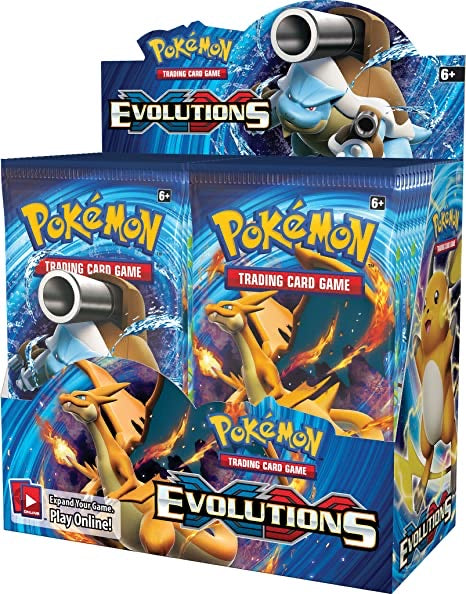 XY Evolutions Booster Packs, Boxes & Cases