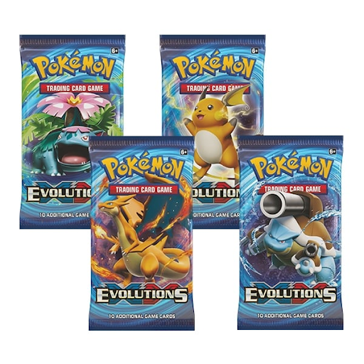 XY Evolutions Booster Packs, Boxes & Cases
