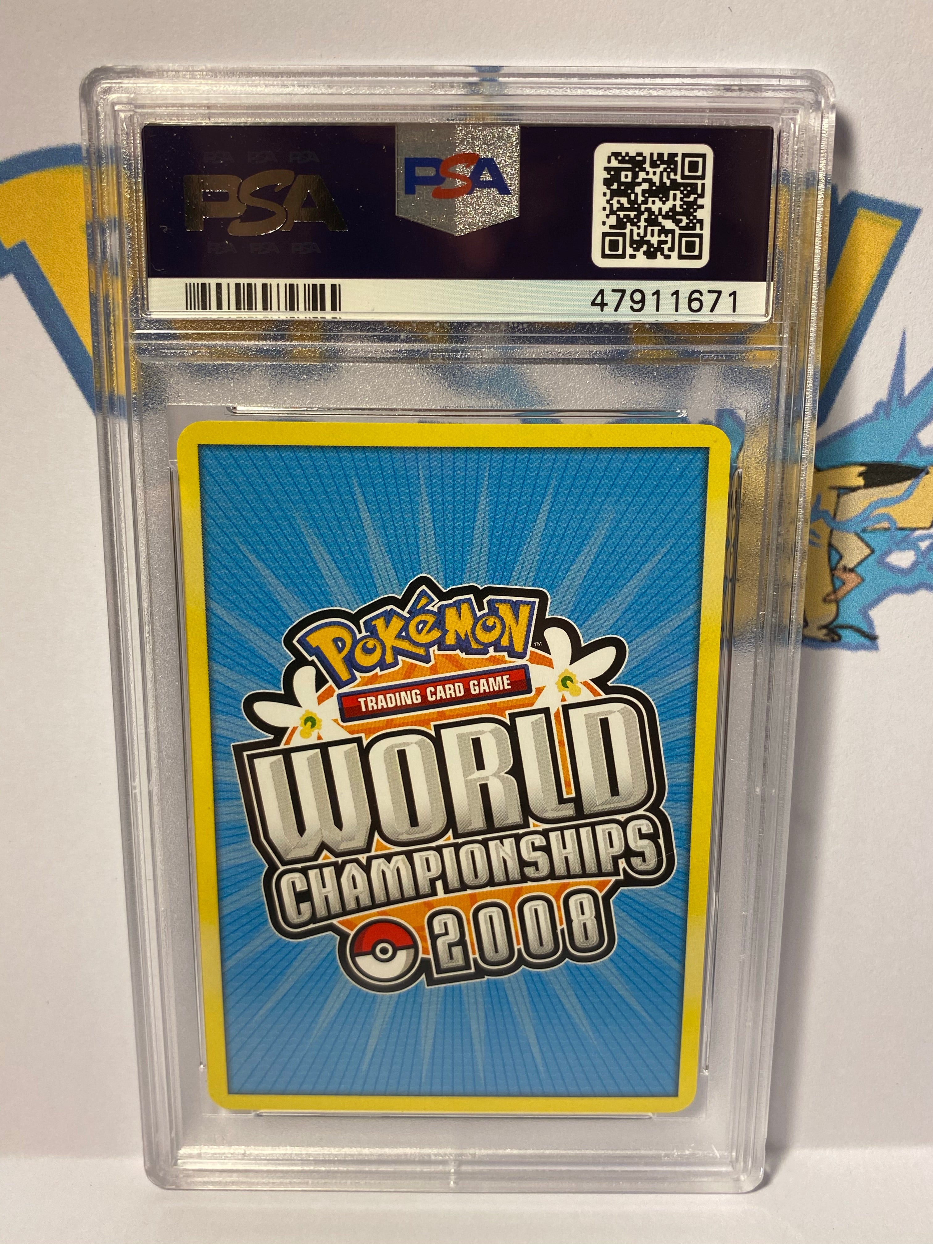 PSA 10 GEM MINT Gold Star Mew - World Championship - Non Holo 101/101 - 2008 Dragon Frontiers