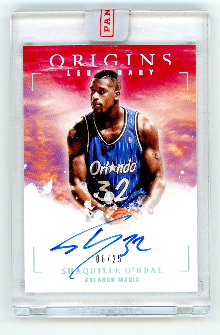 Shaquille O'Neal #LA-SON #06/25 - Panini Origins 2020-2021 Legendary Auto