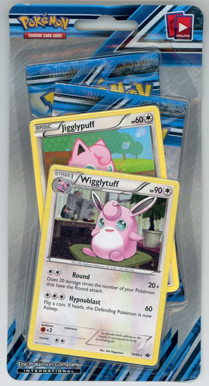 Black & White: Plasma Storm 2-Pack Blister w/ Jigglypuff & Wigglytuff