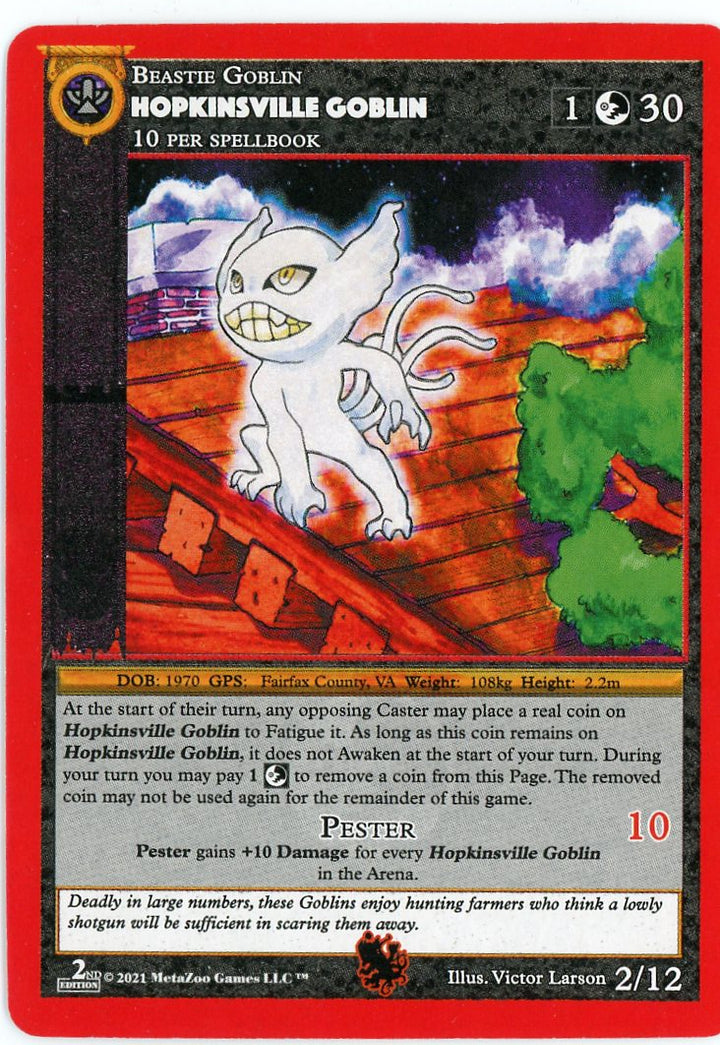 Hopkinsville Goblin (2) [Cryptid Nation: Second Edition Tribal Theme Decks]