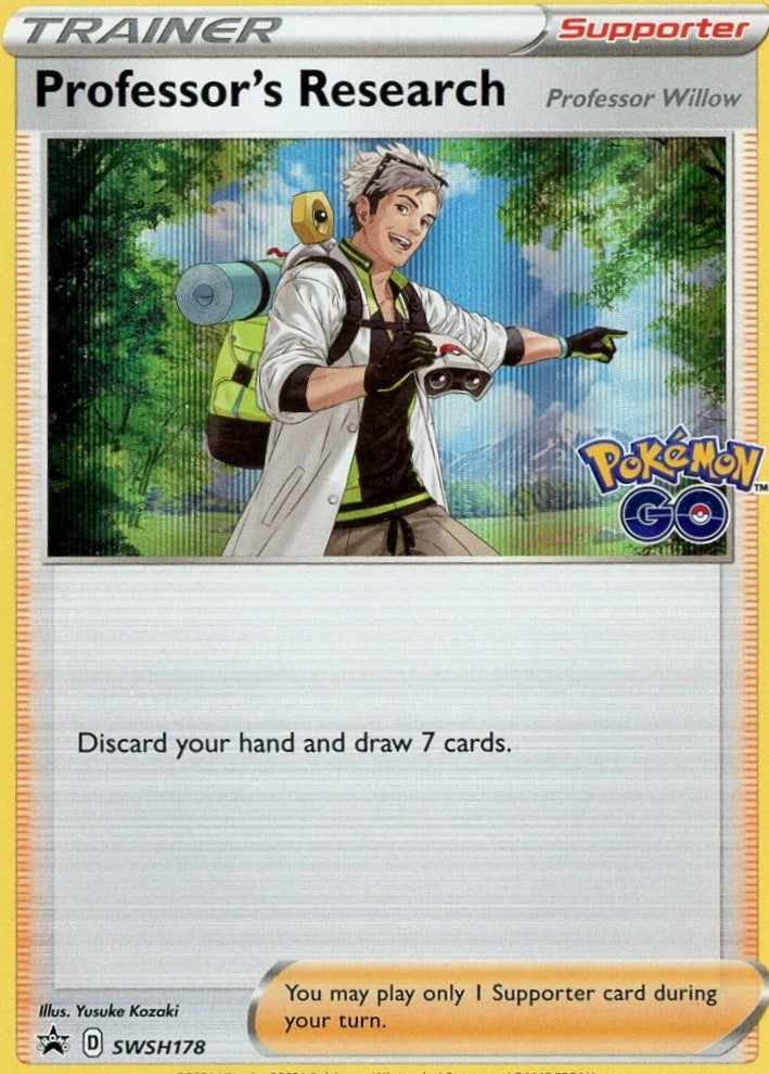 Professor's Research (Pokémon Go) (SWSH178) [Sword & Shield: Black Star Promos]