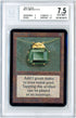 BGS 7.5 (NEAR MINT+) Mox Emerald [Alpha Edition] (1993) w/ Subgrades