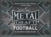 2022 Leaf Metal Draft Football Hobby Box (5 Autographs Per Box)