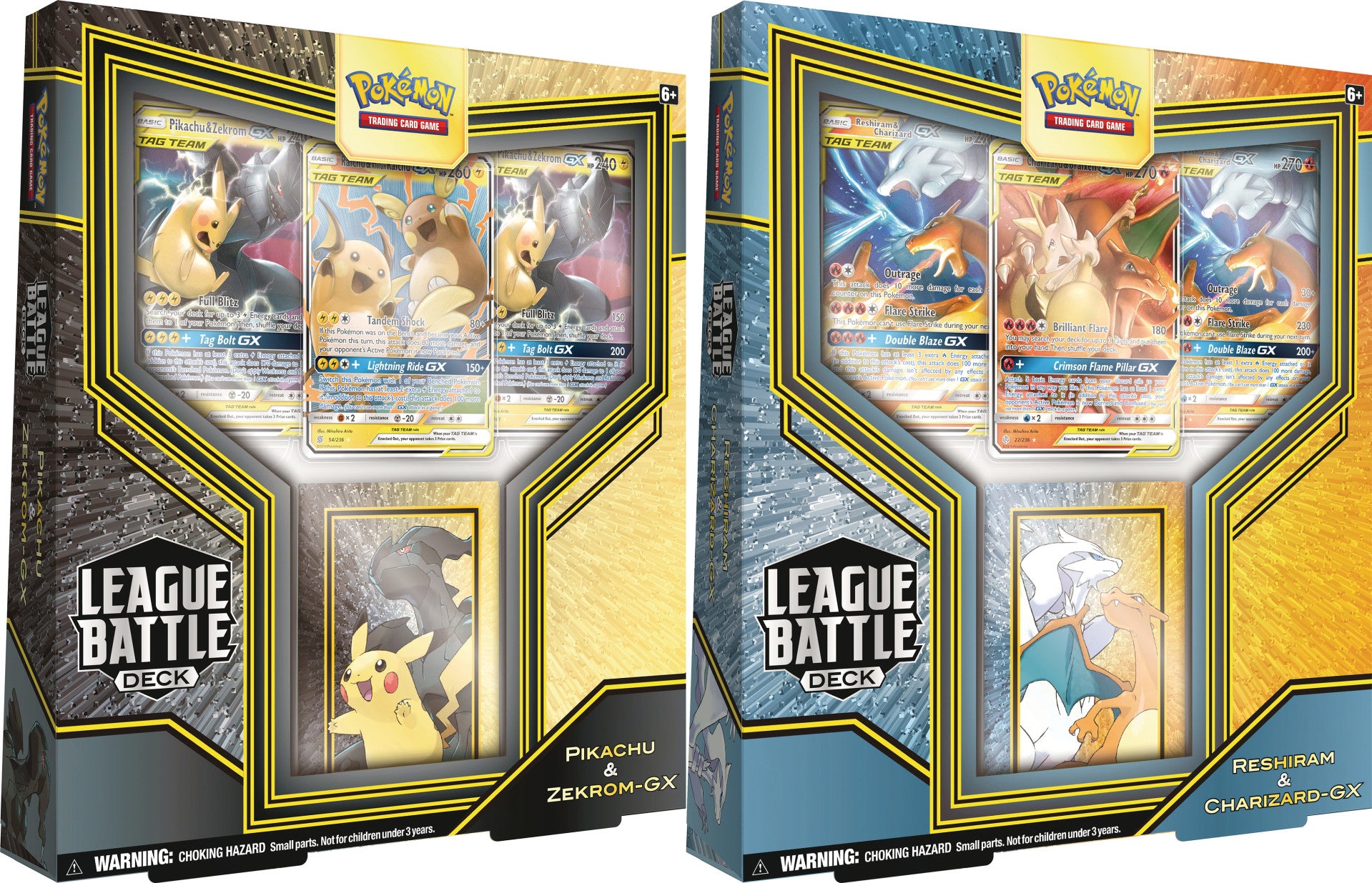 Pokémon TCG: Reshiram & Charizard-GX League Battle Deck