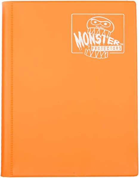 Monster Binder - 4 Pocket Trading Card Album (Anti-Theft Pockets Hold 160+ Cards)