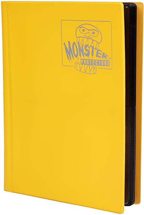 Monster Binder - 4 Pocket Trading Card Album (Anti-Theft Pockets Hold 160+ Cards)