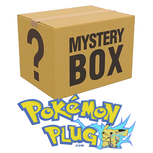 Pokémon Plug ULTIMATE MYSTERY BOX CRATE - Graded Cards, Sealed Product, Single Cards, Master Sets, WOTC, Grails & More!