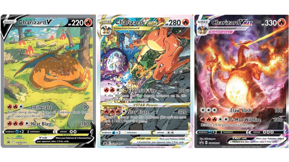 Chazizard Swsh Ultra Premium Collection - Charizard - Sealed Pack of 3 Promo Cards ...