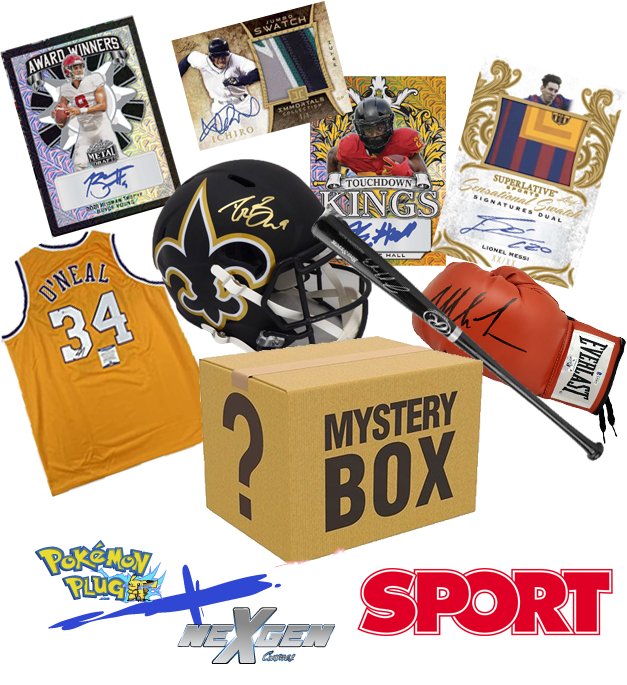 Sports Mystery Boxes - Sealed Product, Autographs, Swatches, Memorabilia & More!