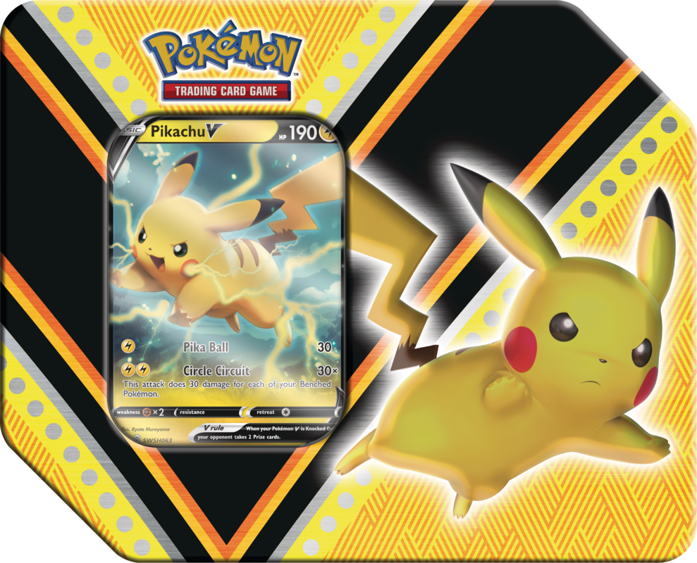 V Powers Tins (Pikachu, Eternatus & Eevee)