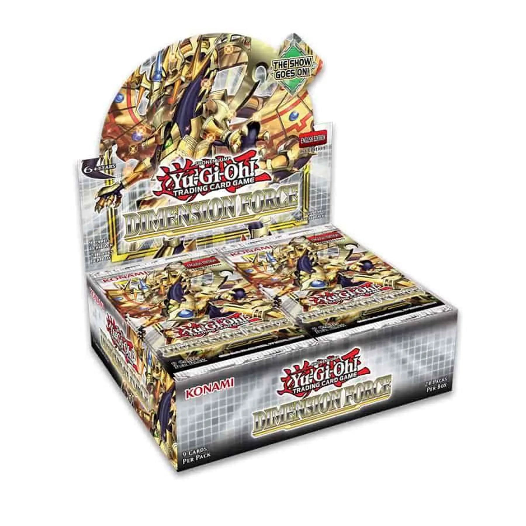 YuGiOh! Dimension Force Booster Packs & Boxes