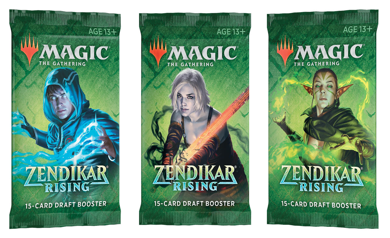 Magic the Gathering: Zendikar Rising - Draft Booster Packs & Boxes